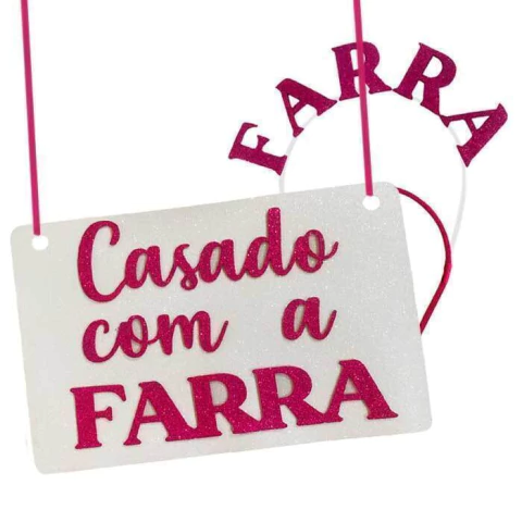 Imagem do Kit Plaquinhas e Tiaras de Carnaval Diversos Modelos