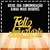 Feliz Aniversario Enfeite Decorativo Acrílico Dourado Espelhado com Base na internet