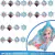 Frozen Elsa Princesa Disney Kit Festa Fácil Completo 40 Pçs - comprar online