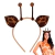 Tiara Girafa EVA com Glitter Adereço e Fantasia - comprar online