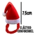 Gorro Natal Vermelho Papai Noel Feltro e Faixa Ajustavel - comprar online