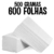 Papel Toalha Interfolhas 600 Folhas 500 gramas 19,5cm na internet