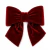 Laco Vermelho Veludo Decorativo 20cm
