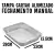 Bandeja Aluminio Retangular Com tampa Lasanha 2000ml 2kg 10 Unidades - comprar online