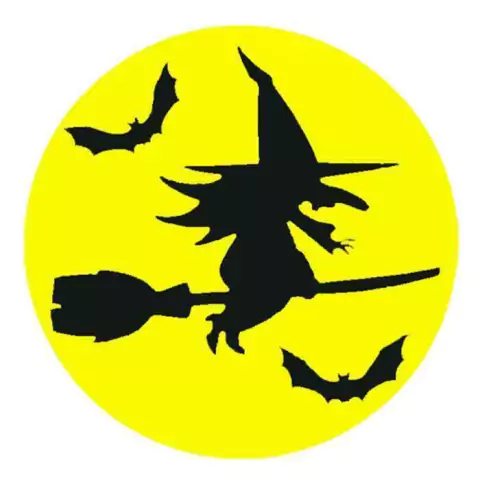 Painel Lua Dia das Bruxas EVA 1 Unidade - Mônica Festas - Artigos de Festas | Fantasias | Embalagens