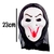 Máscara de Bruxa com Capuz Preto Halloween Carnaval na internet