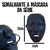 Máscara Líder Round 6 Preta Carnaval Halloween Festas e Fantasia - comprar online