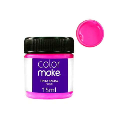Tinta Neon Liquida Colormake maquiagem Artistica Para Festa 15ml - Mônica Festas - Artigos de Festas | Fantasias | Embalagens
