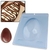 Ovo Liso 350g Forma de PVC Para Confeitaria Páscoa REF.142