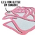 Kit 2 Rosas Painel Decorativo Rosa Claro EVA Glitter - comprar online