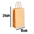 Sacola Kraft de Papel Embalagem Diversos Tamanhos - comprar online