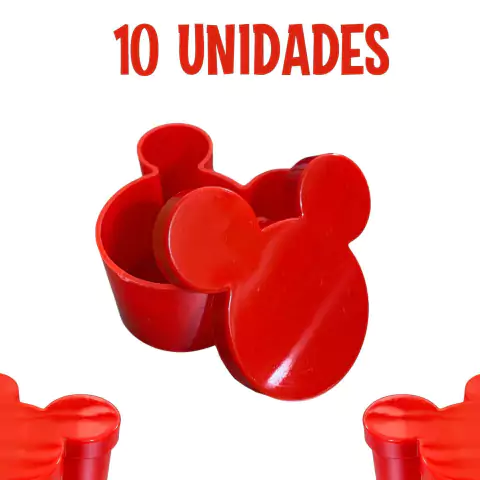 Caixinha Para Lembrancinhas Doces Formato Rato 10 Unidades - Mônica Festas - Artigos de Festas | Fantasias | Embalagens