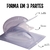 Forma Especial Barca de Chocolate G Acetato e Silicone REF. 9544 - comprar online