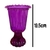 Vaso Grego Roxo Translucido Decorativo 19cm Para Festa na internet