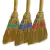 Vassoura de Palha Infantil Caipira 75cm Cores Sortidas