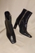 BOTA NICA #35 NEGRO CUERO/PRINT