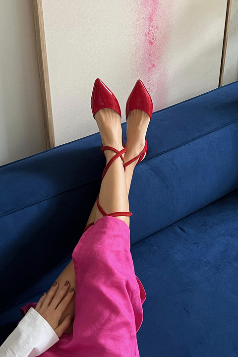 ZAPATO KATIE ROJO