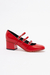 GUILLERMINA SASSY ROJO CHAROL - comprar online