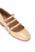 BALLERINA NINA BEIGE CHAROL en internet