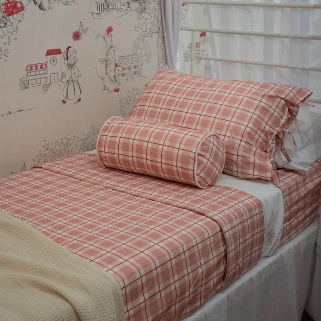 Funda de edredón Escocés Rosa (varias medidas)