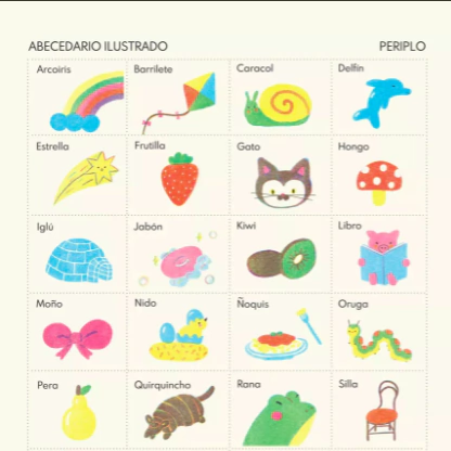 Abecedario Ilustrado, de Giulia Sagramola
