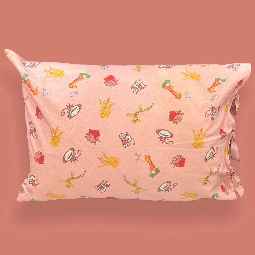 Funda de almohada Lo gemelo Rosa