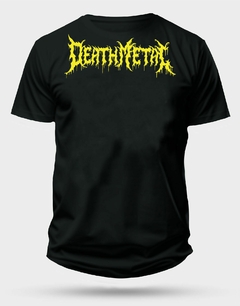 Cam. DEATH METAL (II) amarelo - comprar online