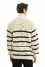 SWEATER ZIP RAYADO BRANDO en internet