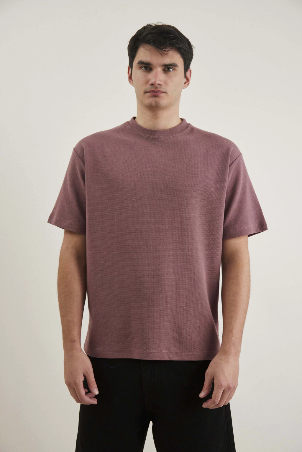 REMERA OVER WAFFLE TINY