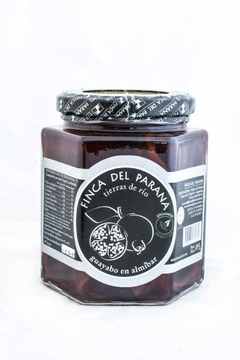 Guayabo orgánico en almíbar
