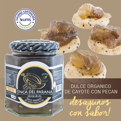 Dulce orgánico de Cayote y Nuez Pecan