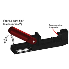 Milescraft Escuadra Prensa Kit Trackclamp Clampsquare en internet