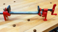 Imagen de Bessey Prensa Sargento Caño Pipe Clamp 3/4 Carpinteria Imp. Usa