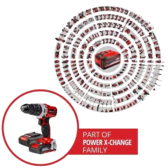 Taladro Einhell con Percutor Te-cd 18/40 Li-i + 64 Accesorios + 2 Baterias + Cargador Rapido en internet