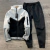 Conjunto Nike Tech Fleece Branco e Preto