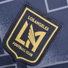 Camisa Los Angeles FC I 22/23 - Torcedor Adidas Masculina - Preta com detalhes em dourado - Skull Sports
