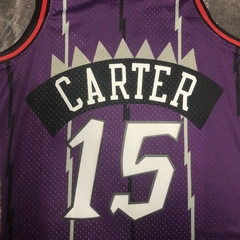 Camiseta Regata Toronto Raptors Roxa - Mitchell & Ness - Masculina - Skull Sports