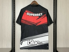 Camisa Goleiro São Paulo FC Away com Patrocínios + Patch Libertadores 25/26 - Torcedor Masculina na internet