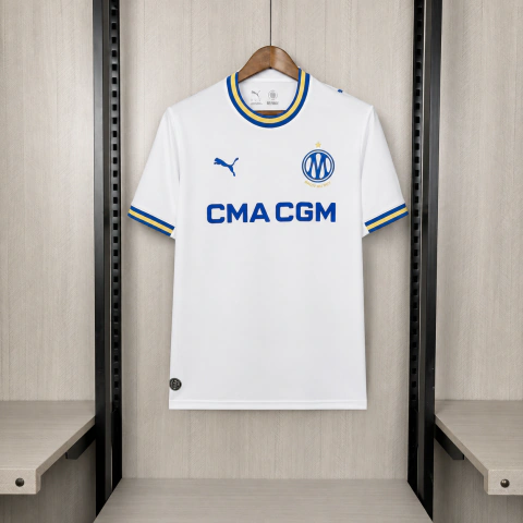 Camisa Olympique Marseille Home 26/27 - Torcedor Masculina