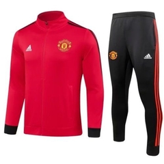 Conjunto Manchester United 23/24 Masculino Adidas - Vermelho