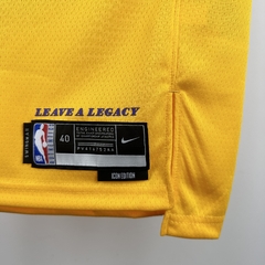 Camiseta Regata Los Angeles Lakers Amarela e Roxa - Masculina - loja online