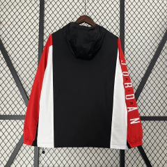 Jaqueta Corta-Vento Air Jordan Preta Branca e Vermelha - comprar online