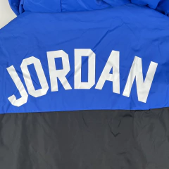 Jaqueta Corta-Vento Air Jordan Preta Azul e Vermelha on internet