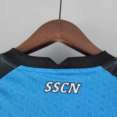 Camisa Napoli I 22/23 - Torcedor EA7 Masculina - Azul - tienda online