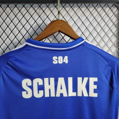 Camisa Schalke 04 Home 22/23 Torcedor Umbro Masculina - Azul Royal - tienda online