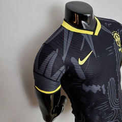 Camisa Seleção Brasileira Especial Nordeste Jogador Nike Masculina - Preta - Skull Sports