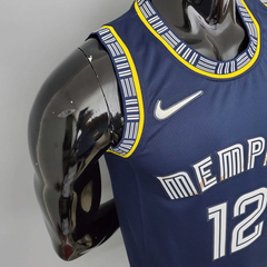 Camiseta Regata Memphis Grizzlies Azul Marinha - Nike - Masculina - Skull Sports