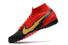 Chuteira Society Nike Mercurial Superfly 7 Elite Preto e Vermelho en internet