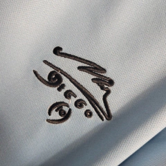 Camisa Retrô Seleção da Argentina 2010 Maradona - Fila Masculina - Azul com detalhes em branco e preto - online store