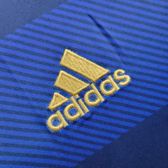 Camisa Retrô Seleção da Argentina I 2014 - Adidas Masculina - Azul com detalhes em bege e branco en internet